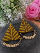 Olive & Mustard Leaf Triangles