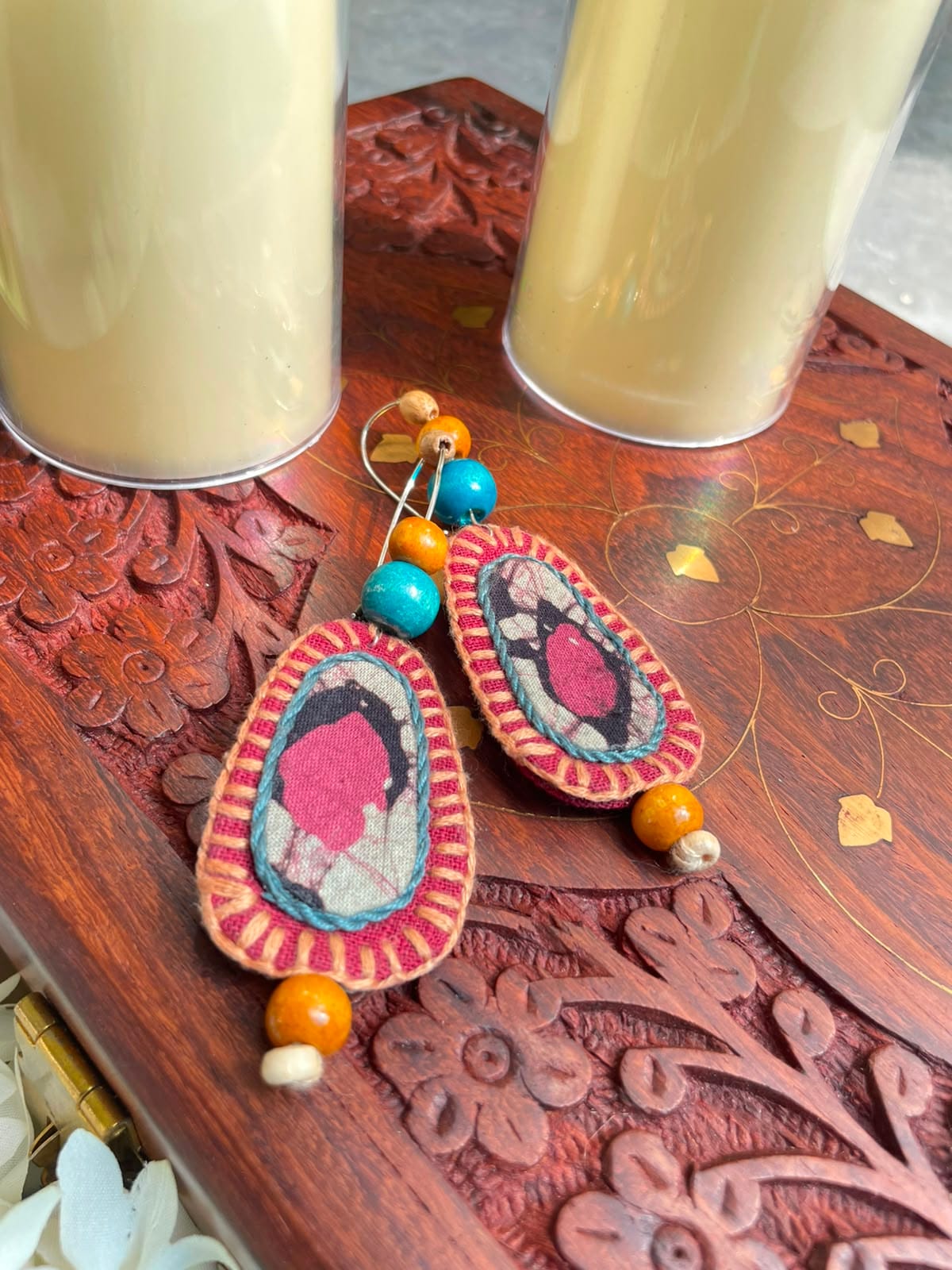 Fiesta Teardrop Fabric Drops - Image 3