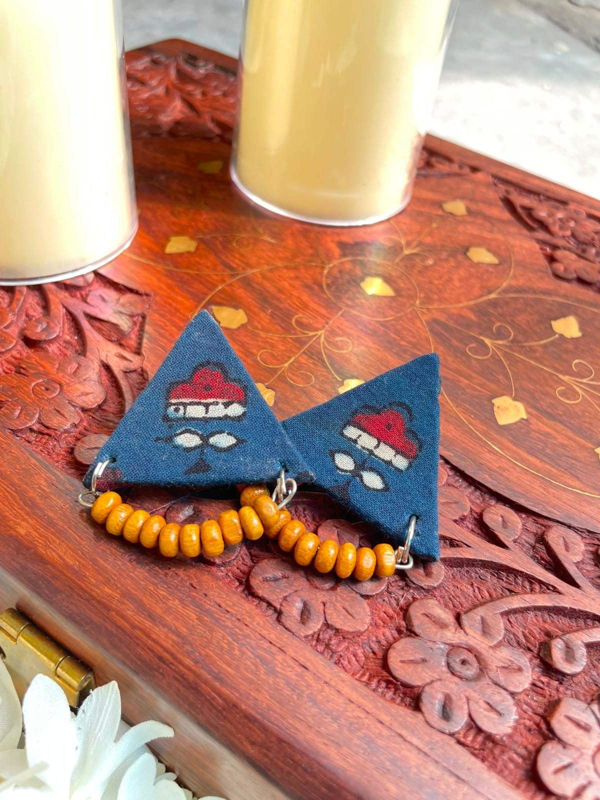 Midnight Indigo Triangles - Image 3