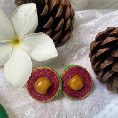 Pallavi Vanya Jute studs