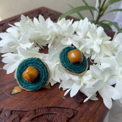 Pallavi - Gulal Jute Studs