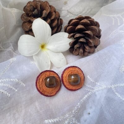 Pallavi Manjari Jute Studs