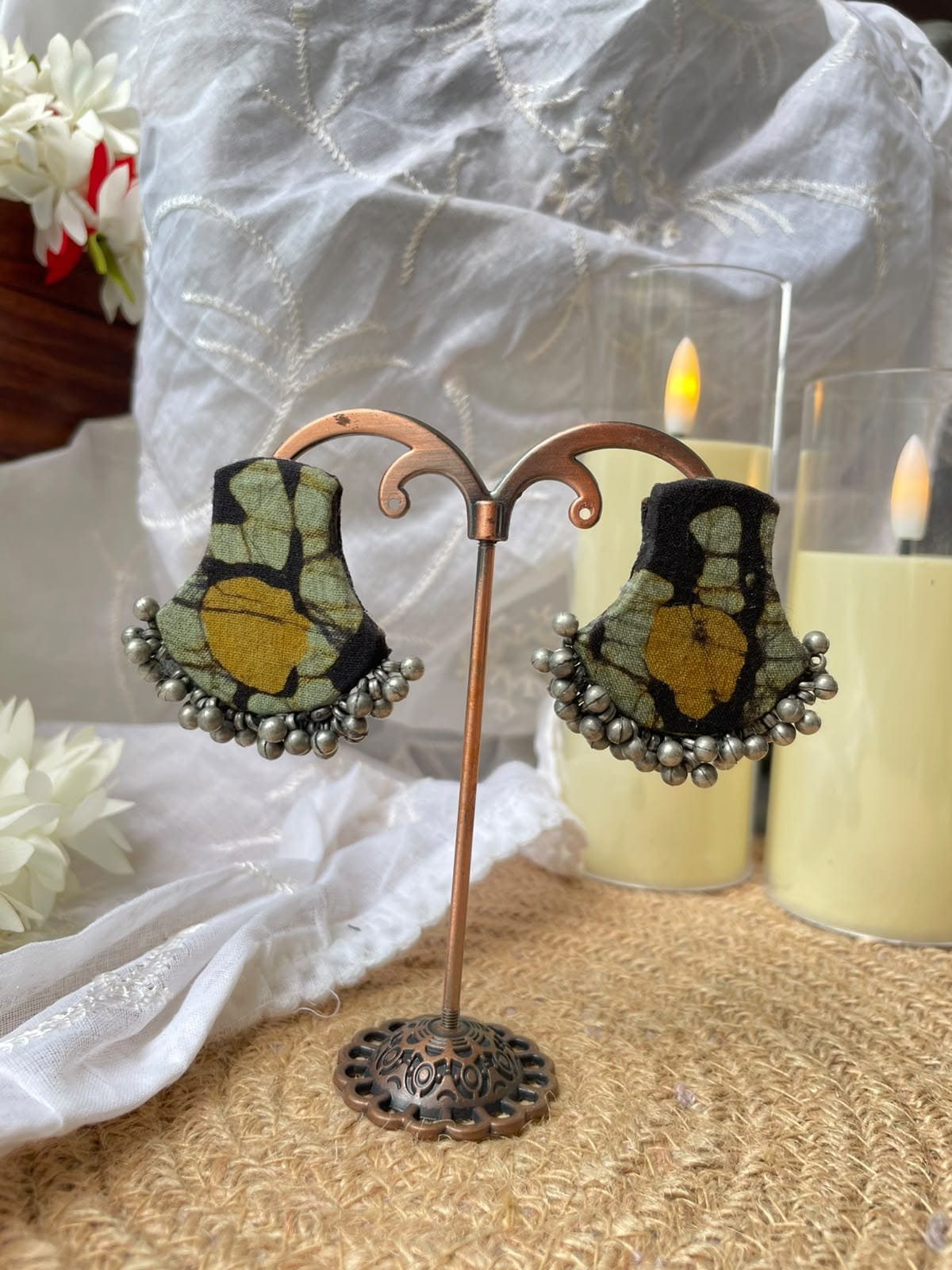 Ananya Batik Studs