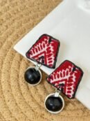 Alpana Block-Print Fabric Earrings