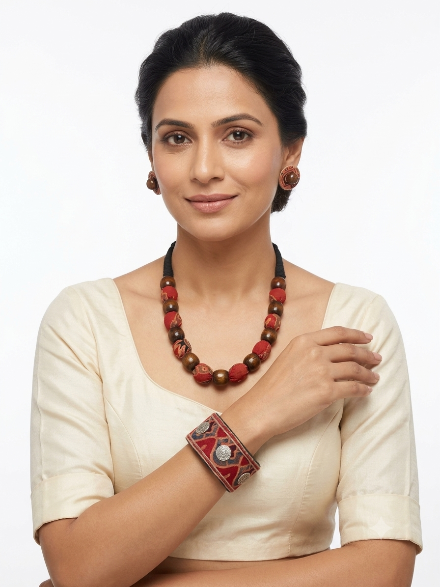 Tamra- Necklace, Earring and Handcuff set - Image 2