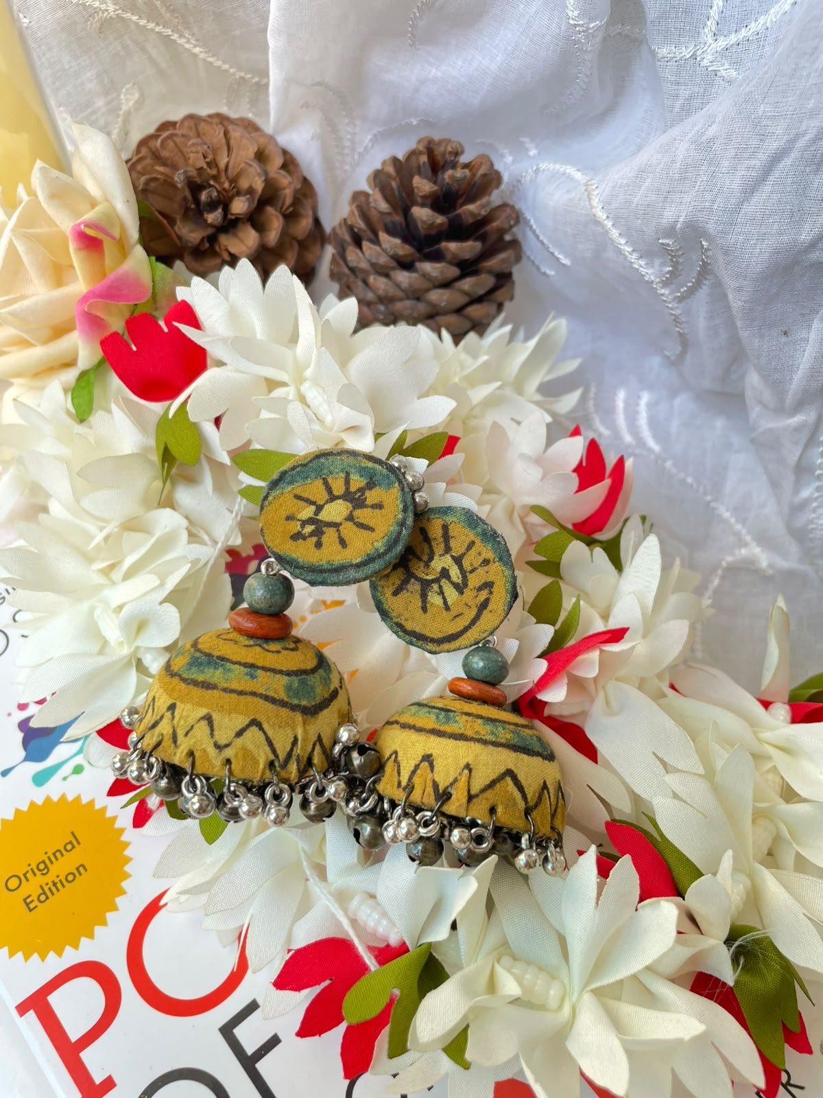 Avani Ajrakh Jhumkas - Image 4