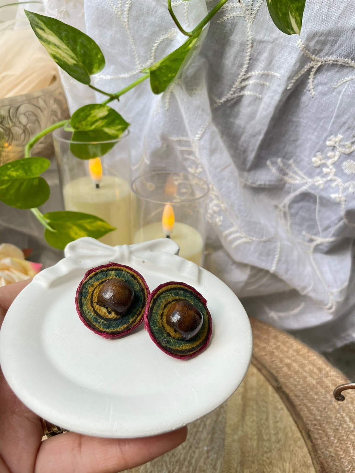 Swarn necklace and earring set - Image 6