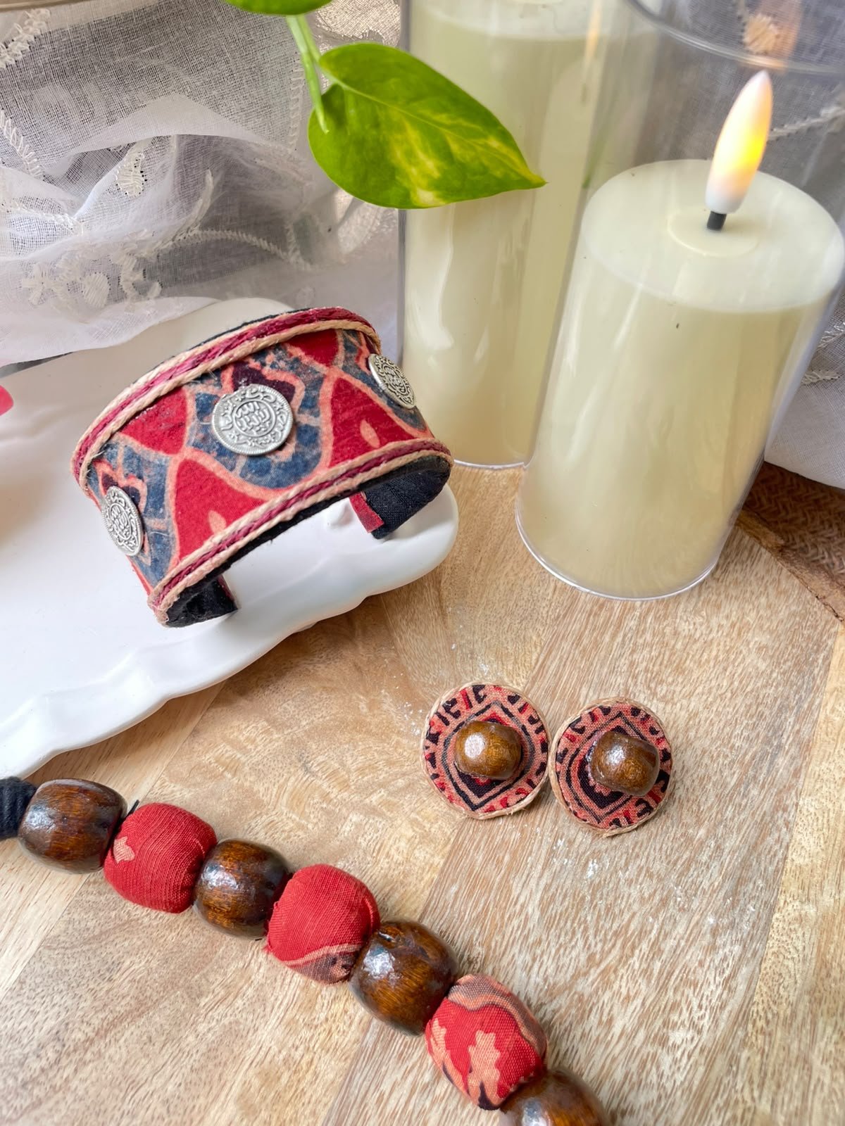 Tamra- Necklace, Earring and Handcuff set - Image 5