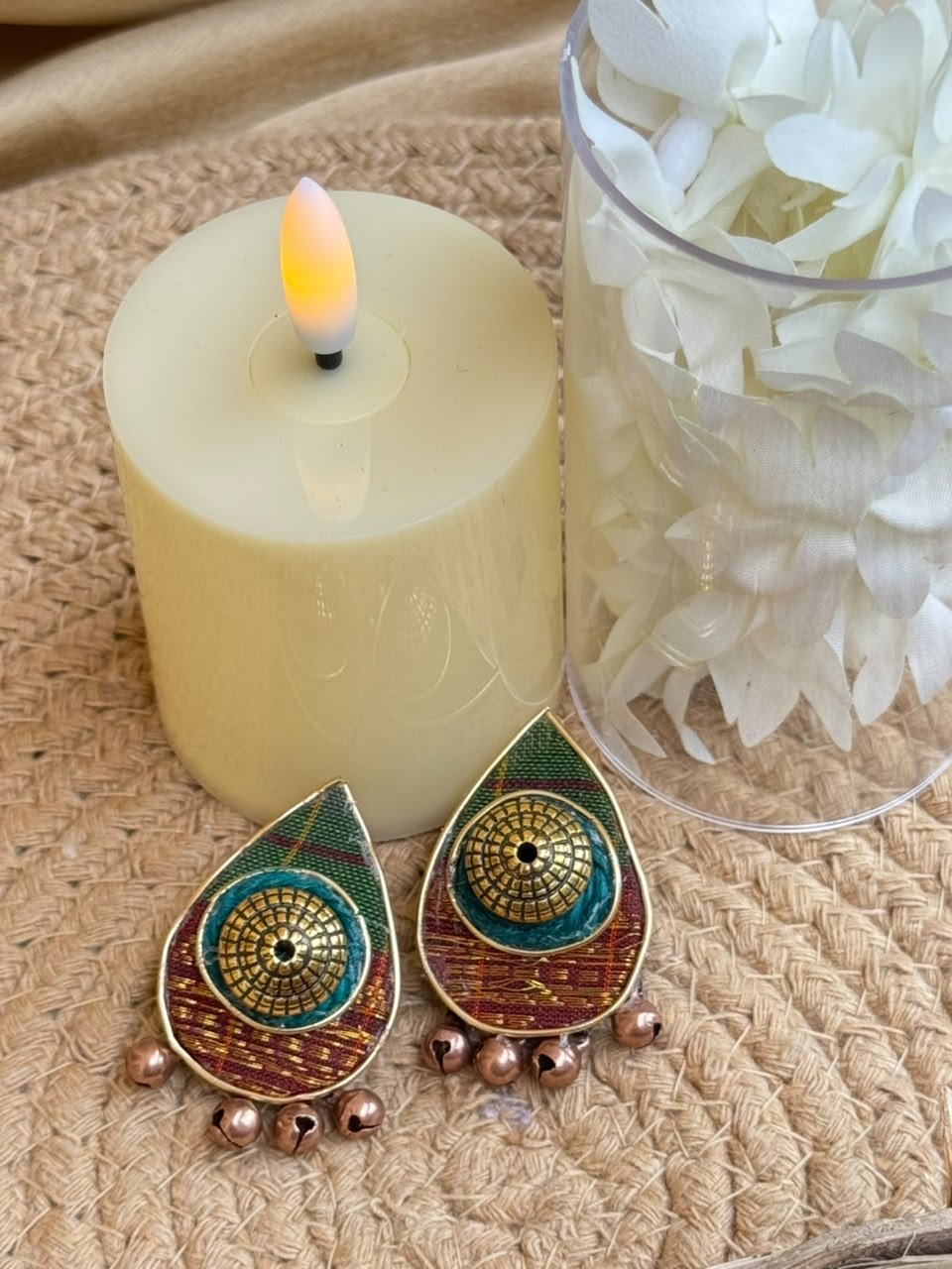 Nazar-e-Khas Drop Earrings - Image 4