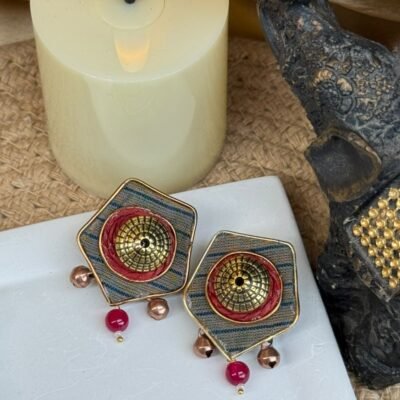Nazar-e-Surkh Earring Studs
