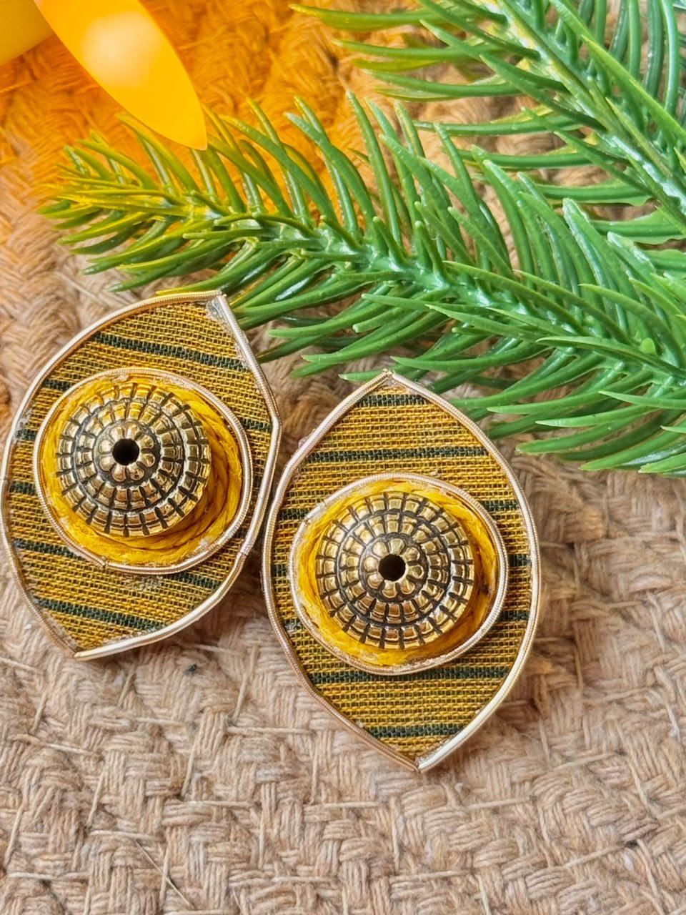 Nazar-e-Swarn Earring Studs - Image 3